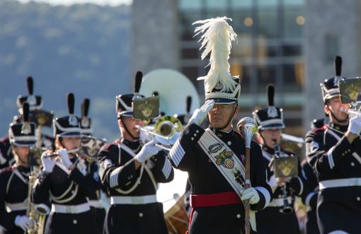 Christopher D Jones Drum Major West Point Band 2014