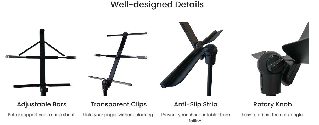 KRAFTGEEK-CAPSULE-MUSIC-STAND KRAFTGEEK-CAPSULE-MUSIC-STAND